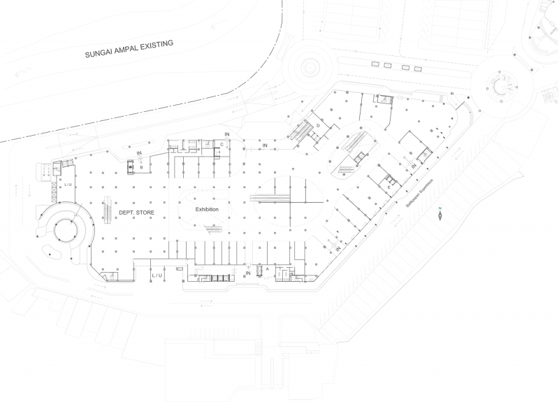 Projects Pentacity Shopping Venue - Architect Indomegah